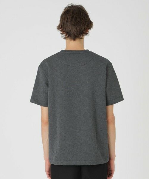 BLUE LABEL / BLACK LABEL CRESTBRIDGE / ブルーレーベル / ブラックレーベル・クレストブリッジ カットソー | 【BLACK lab.】ブリスターロゴジャカードTシャツ | 詳細8