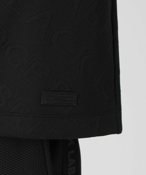 BLUE LABEL / BLACK LABEL CRESTBRIDGE / ブルーレーベル / ブラックレーベル・クレストブリッジ カットソー | 【BLACK lab.】ブリスターロゴジャカードTシャツ | 詳細14