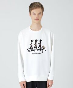 BLUE LABEL / BLACK LABEL CRESTBRIDGE / ブルーレーベル / ブラックレーベル・クレストブリッジ  カットソー | 【一部店舗限定】ハブラシガーズマンスウェットシャツ