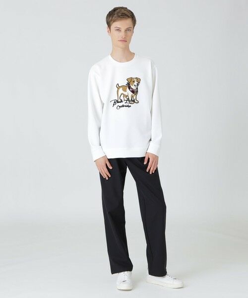 BLUE LABEL / BLACK LABEL CRESTBRIDGE / ブルーレーベル / ブラックレーベル・クレストブリッジ カットソー | 【一部店舗限定】ハブラシジャックラッセルテリアスウェットシャツ | 詳細1