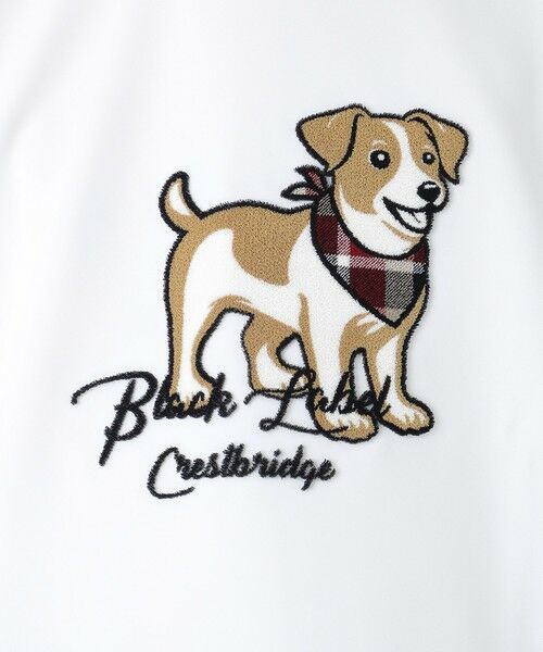 BLUE LABEL / BLACK LABEL CRESTBRIDGE / ブルーレーベル / ブラックレーベル・クレストブリッジ カットソー | 【一部店舗限定】ハブラシジャックラッセルテリアスウェットシャツ | 詳細4