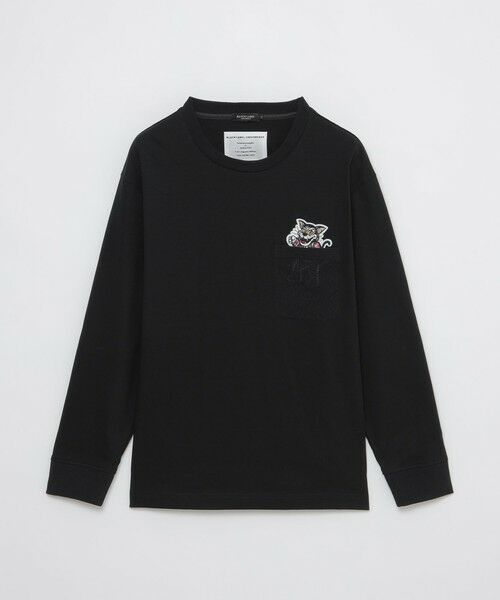 BLUE LABEL / BLACK LABEL CRESTBRIDGE / ブルーレーベル / ブラックレーベル・クレストブリッジ  カットソー | 【渋谷店・WEB限定】SWINGING CATニットポケットカットソー | 詳細10
