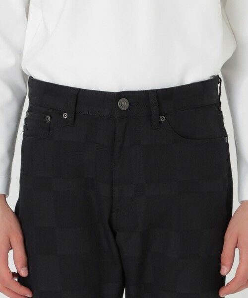 BLUE LABEL / BLACK LABEL CRESTBRIDGE / ブルーレーベル / ブラックレーベル・クレストブリッジ その他パンツ | シャドーチェックブラックデニム | 詳細4