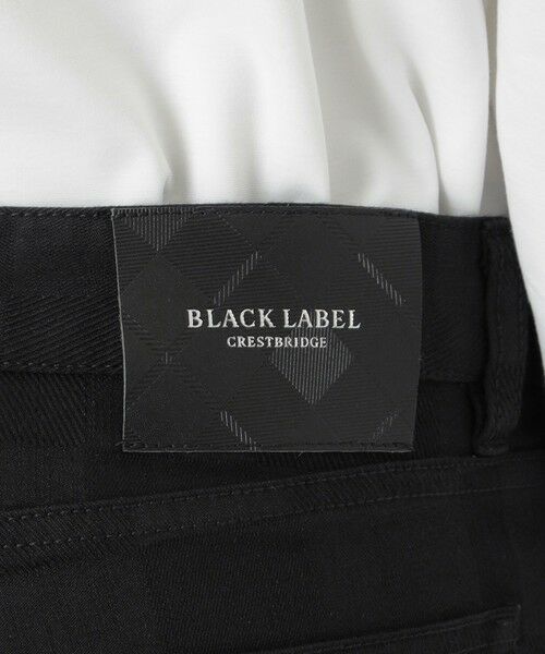 BLUE LABEL / BLACK LABEL CRESTBRIDGE / ブルーレーベル / ブラックレーベル・クレストブリッジ その他パンツ | シャドーチェックブラックデニム | 詳細6