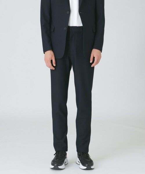 BLUE LABEL / BLACK LABEL CRESTBRIDGE/ブルーレーベル / ブラックレーベル・クレストブリッジ 【BLACK lab.】ボンディングトリコットトラウザーズ ネイビー1 LL BLUE LABEL / BLACK LABEL CRESTBRIDGE/ブルーレーベル / ブラックレーベル・クレストブリッジ 【BLACK lab.】ボンディングトリコットトラウザーズ ネイビー1 LL