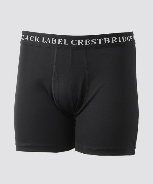 BLUE LABEL / BLACK LABEL CRESTBRIDGE/ブルーレーベル / ブラックレーベル・クレストブリッジ ソリッドボクサーパンツ ブラック M BLUE LABEL / BLACK LABEL CRESTBRIDGE/ブルーレーベル / ブラックレーベル・クレストブリッジ ソリッドボクサーパンツ ブラック M
