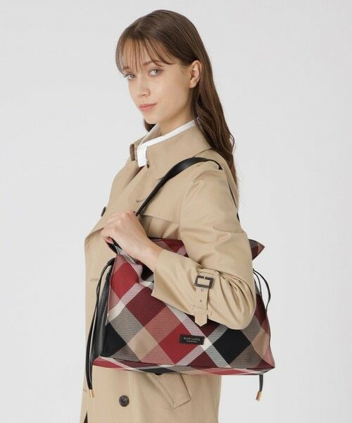 BLUE LABEL / BLACK LABEL CRESTBRIDGE / ブルーレーベル / ブラックレーベル・クレストブリッジ  ショルダーバッグ | クレストブリッジチェックカルゼギャザーバッグ | 詳細1