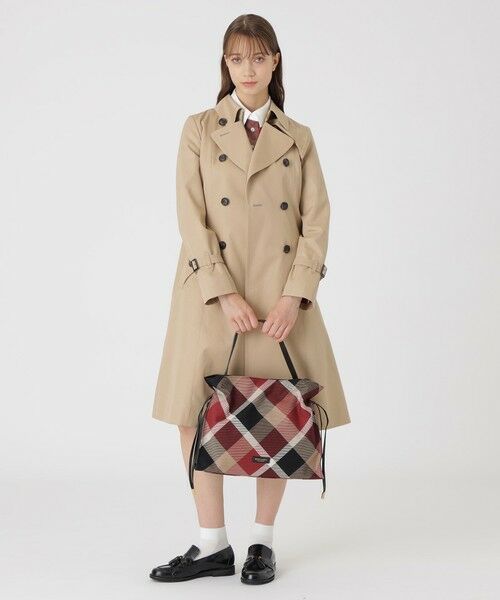 BLUE LABEL / BLACK LABEL CRESTBRIDGE / ブルーレーベル / ブラックレーベル・クレストブリッジ  ショルダーバッグ | クレストブリッジチェックカルゼギャザーバッグ | 詳細2