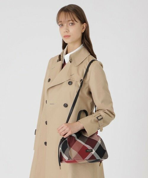 BLUE LABEL / BLACK LABEL CRESTBRIDGE / ブルーレーベル / ブラックレーベル・クレストブリッジ  ショルダーバッグ | クレストブリッジチェックカルゼギャザーミニバッグ | 詳細1