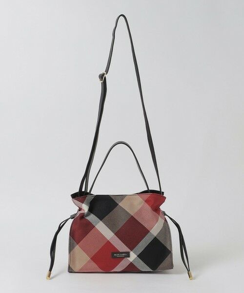 BLUE LABEL / BLACK LABEL CRESTBRIDGE / ブルーレーベル / ブラックレーベル・クレストブリッジ  ショルダーバッグ | クレストブリッジチェックカルゼギャザーミニバッグ | 詳細3