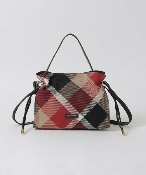 BLUE LABEL / BLACK LABEL CRESTBRIDGE / ブルーレーベル / ブラックレーベル・クレストブリッジ  ショルダーバッグ | クレストブリッジチェックカルゼギャザーミニバッグ | 詳細7