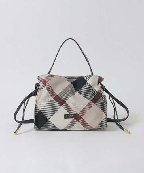 BLUE LABEL / BLACK LABEL CRESTBRIDGE / ブルーレーベル / ブラックレーベル・クレストブリッジ  ショルダーバッグ | クレストブリッジチェックカルゼギャザーミニバッグ | 詳細14