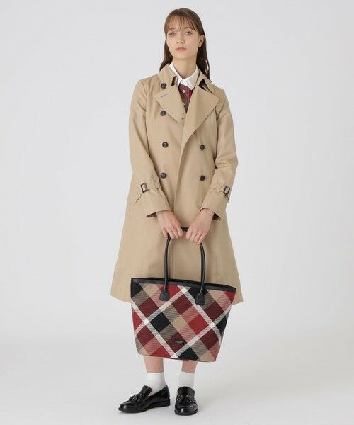 BLUE LABEL / BLACK LABEL CRESTBRIDGE / ブルーレーベル / ブラックレーベル・クレストブリッジ  ショルダーバッグ | クレストブリッジチェックカルゼトートバッグ | 詳細2