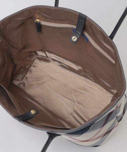 BLUE LABEL / BLACK LABEL CRESTBRIDGE / ブルーレーベル / ブラックレーベル・クレストブリッジ  ショルダーバッグ | クレストブリッジチェックカルゼトートバッグ | 詳細10