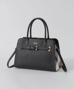 BLUE LABEL / BLACK LABEL CRESTBRIDGE / ブルーレーベル / ブラックレーベル・クレストブリッジ  ショルダーバッグ | 【取扱店舗限定】フロントベルトレザートート