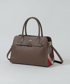 BLUE LABEL / BLACK LABEL CRESTBRIDGE / ブルーレーベル / ブラックレーベル・クレストブリッジ  ショルダーバッグ | 【取扱店舗限定】フロントベルトレザートート