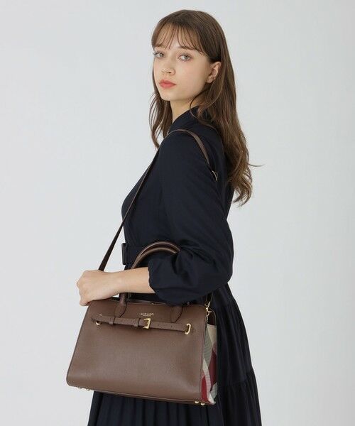 BLUE LABEL / BLACK LABEL CRESTBRIDGE / ブルーレーベル / ブラックレーベル・クレストブリッジ  ショルダーバッグ | 【取扱店舗限定】フロントベルトレザートート | 詳細8