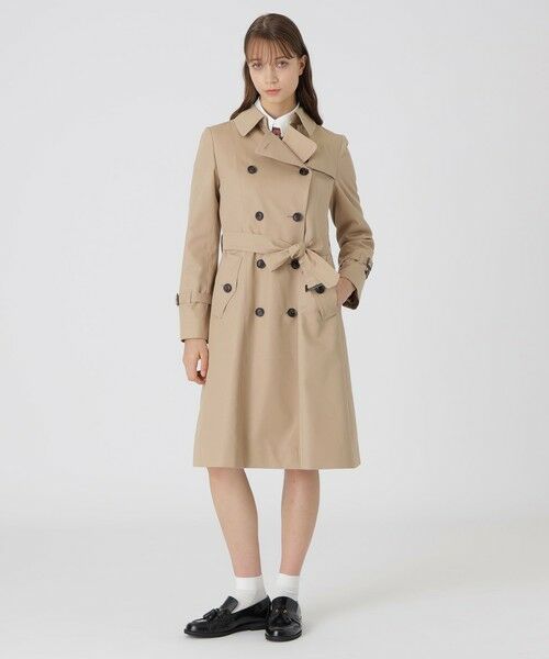 BLUE LABEL / BLACK LABEL CRESTBRIDGE / ブルーレーベル / ブラックレーベル・クレストブリッジ  その他アウター | ライトギャバジントレンチコート | 詳細1