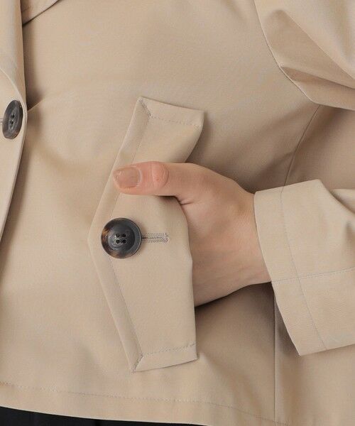 BLUE LABEL / BLACK LABEL CRESTBRIDGE / ブルーレーベル / ブラックレーベル・クレストブリッジ  その他アウター | ライトギャバジンショートトレンチ | 詳細5