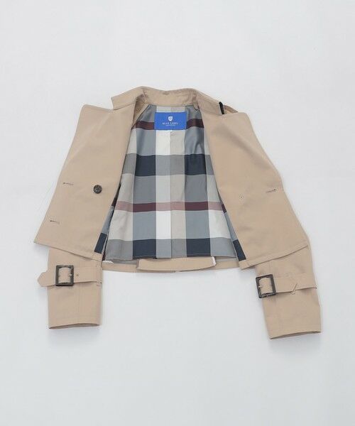 BLUE LABEL / BLACK LABEL CRESTBRIDGE / ブルーレーベル / ブラックレーベル・クレストブリッジ  その他アウター | ライトギャバジンショートトレンチ | 詳細7
