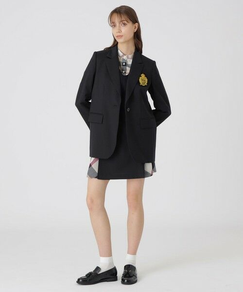 BLUE LABEL / BLACK LABEL CRESTBRIDGE / ブルーレーベル / ブラックレーベル・クレストブリッジ  その他アウター | ウールストレッチブレンドテーラードジャケット | 詳細1