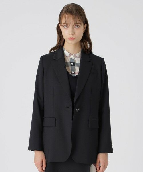 BLUE LABEL / BLACK LABEL CRESTBRIDGE / ブルーレーベル / ブラックレーベル・クレストブリッジ  その他アウター | ウールストレッチブレンドテーラードジャケット | 詳細5