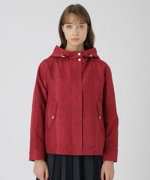 BLUE LABEL / BLACK LABEL CRESTBRIDGE / ブルーレーベル / ブラックレーベル・クレストブリッジ  その他アウター | 【はっ水】クレストブリッジチェックマウンテンパーカー | 詳細2