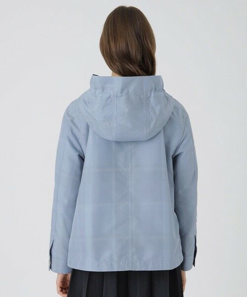 BLUE LABEL / BLACK LABEL CRESTBRIDGE / ブルーレーベル / ブラックレーベル・クレストブリッジ  その他アウター | 【はっ水】クレストブリッジチェックマウンテンパーカー | 詳細4