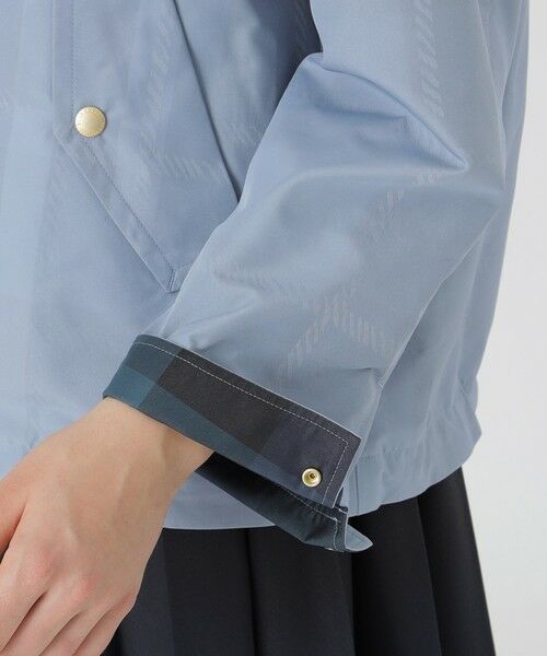 BLUE LABEL / BLACK LABEL CRESTBRIDGE / ブルーレーベル / ブラックレーベル・クレストブリッジ  その他アウター | 【はっ水】クレストブリッジチェックマウンテンパーカー | 詳細6