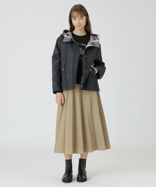 BLUE LABEL / BLACK LABEL CRESTBRIDGE / ブルーレーベル / ブラックレーベル・クレストブリッジ  その他アウター | 【はっ水】クレストブリッジチェックマウンテンパーカー | 詳細9