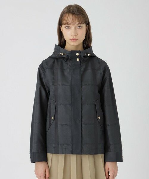 BLUE LABEL / BLACK LABEL CRESTBRIDGE / ブルーレーベル / ブラックレーベル・クレストブリッジ  その他アウター | 【はっ水】クレストブリッジチェックマウンテンパーカー | 詳細10