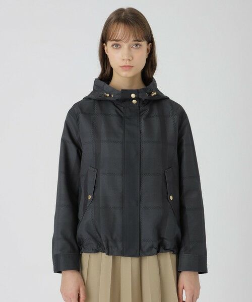 BLUE LABEL / BLACK LABEL CRESTBRIDGE / ブルーレーベル / ブラックレーベル・クレストブリッジ  その他アウター | 【はっ水】クレストブリッジチェックマウンテンパーカー | 詳細14