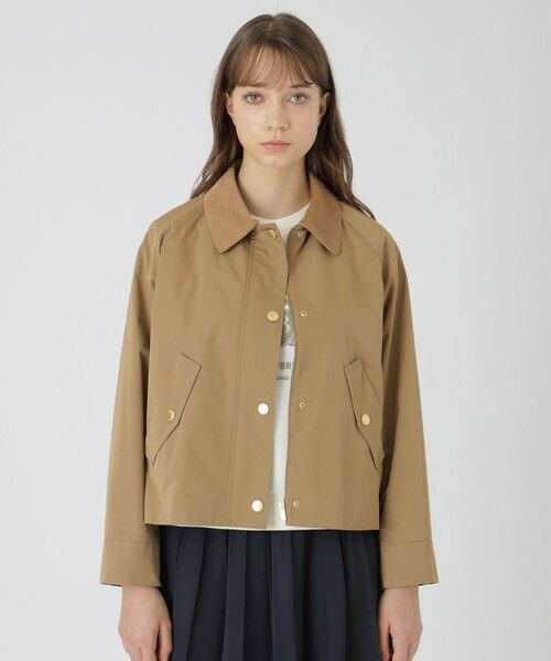 BLUE LABEL / BLACK LABEL CRESTBRIDGE/ブルーレーベル / ブラックレーベル・クレストブリッジ コーデュロイカラーブルゾン ベージュ1 36 BLUE LABEL / BLACK LABEL CRESTBRIDGE/ブルーレーベル / ブラックレーベル・クレストブリッジ コーデュロイカラーブルゾン ベージュ1 36