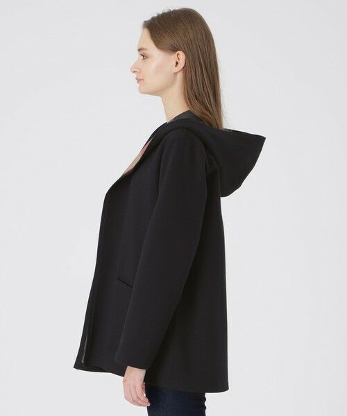 BLUE LABEL / BLACK LABEL CRESTBRIDGE / ブルーレーベル / ブラックレーベル・クレストブリッジ  その他アウター | クレストブリッジチェックリバーシブルダンボールミディ丈コーディガン | 詳細3