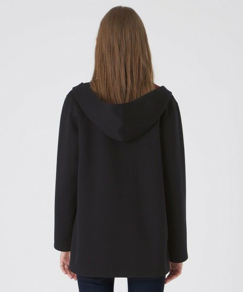 BLUE LABEL / BLACK LABEL CRESTBRIDGE / ブルーレーベル / ブラックレーベル・クレストブリッジ  その他アウター | クレストブリッジチェックリバーシブルダンボールミディ丈コーディガン | 詳細4