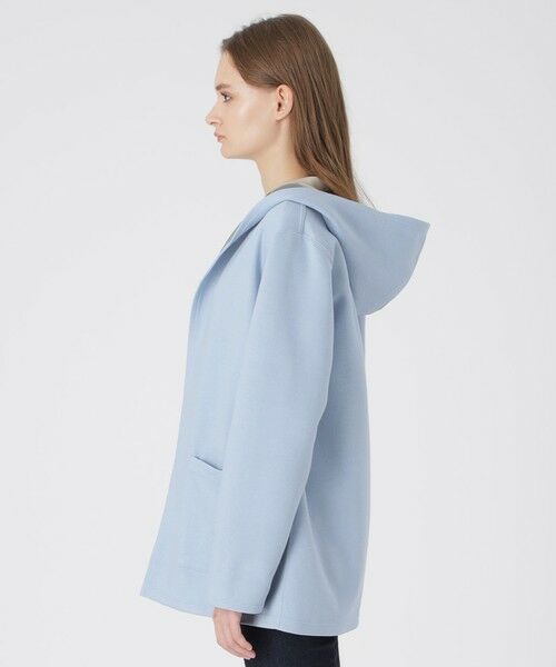 BLUE LABEL / BLACK LABEL CRESTBRIDGE / ブルーレーベル / ブラックレーベル・クレストブリッジ  その他アウター | クレストブリッジチェックリバーシブルダンボールミディ丈コーディガン | 詳細12