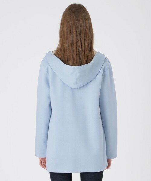 BLUE LABEL / BLACK LABEL CRESTBRIDGE / ブルーレーベル / ブラックレーベル・クレストブリッジ  その他アウター | クレストブリッジチェックリバーシブルダンボールミディ丈コーディガン | 詳細13