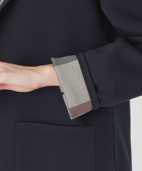 BLUE LABEL / BLACK LABEL CRESTBRIDGE / ブルーレーベル / ブラックレーベル・クレストブリッジ  その他アウター | クレストブリッジチェックリバーシブルダンボールミディ丈コーディガン | 詳細24