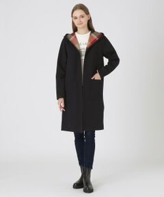 BLUE LABEL / BLACK LABEL CRESTBRIDGE / ブルーレーベル / ブラックレーベル・クレストブリッジ  その他アウター | クレストブリッジチェックリバーシブルダンボールコーディガン