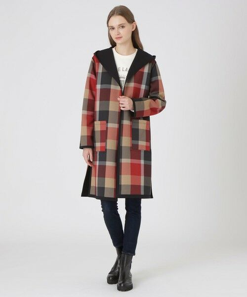 BLUE LABEL / BLACK LABEL CRESTBRIDGE / ブルーレーベル / ブラックレーベル・クレストブリッジ  その他アウター | クレストブリッジチェックリバーシブルダンボールコーディガン | 詳細3