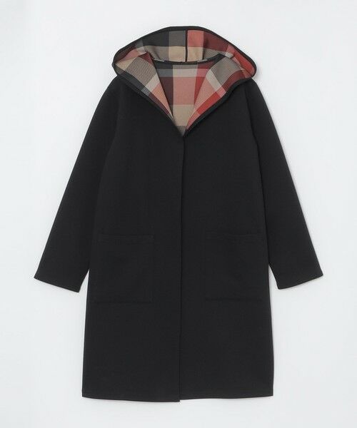 BLUE LABEL / BLACK LABEL CRESTBRIDGE / ブルーレーベル / ブラックレーベル・クレストブリッジ  その他アウター | クレストブリッジチェックリバーシブルダンボールコーディガン | 詳細8