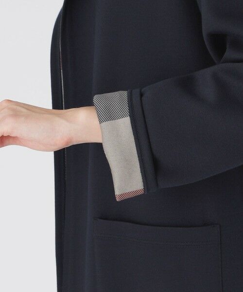 BLUE LABEL / BLACK LABEL CRESTBRIDGE / ブルーレーベル / ブラックレーベル・クレストブリッジ  その他アウター | クレストブリッジチェックリバーシブルダンボールコーディガン | 詳細20