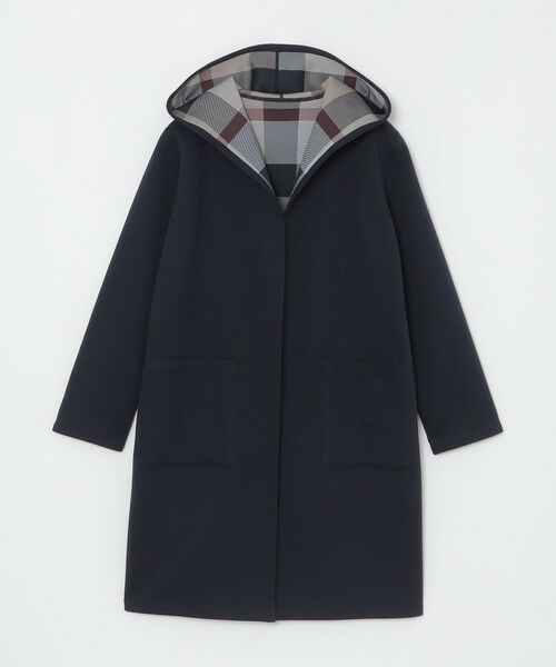 BLUE LABEL / BLACK LABEL CRESTBRIDGE / ブルーレーベル / ブラックレーベル・クレストブリッジ  その他アウター | クレストブリッジチェックリバーシブルダンボールコーディガン | 詳細24