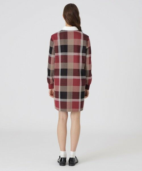 BLUE LABEL / BLACK LABEL CRESTBRIDGE / ブルーレーベル / ブラックレーベル・クレストブリッジ  ドレス | クレストブリッジチェックジャカードジャージードレス | 詳細2