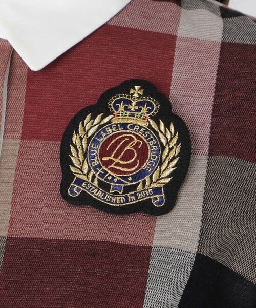 BLUE LABEL / BLACK LABEL CRESTBRIDGE / ブルーレーベル / ブラックレーベル・クレストブリッジ  ドレス | クレストブリッジチェックジャカードジャージードレス | 詳細4