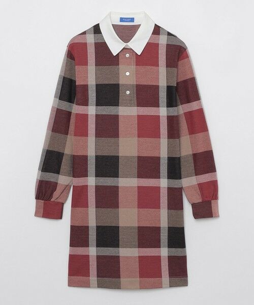 BLUE LABEL / BLACK LABEL CRESTBRIDGE / ブルーレーベル / ブラックレーベル・クレストブリッジ  ドレス | クレストブリッジチェックジャカードジャージードレス | 詳細7