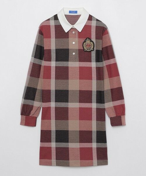 BLUE LABEL / BLACK LABEL CRESTBRIDGE / ブルーレーベル / ブラックレーベル・クレストブリッジ  ドレス | クレストブリッジチェックジャカードジャージードレス | 詳細8