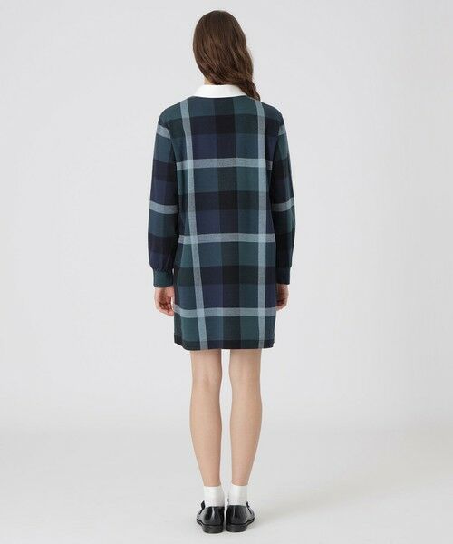 BLUE LABEL / BLACK LABEL CRESTBRIDGE / ブルーレーベル / ブラックレーベル・クレストブリッジ  ドレス | クレストブリッジチェックジャカードジャージードレス | 詳細10