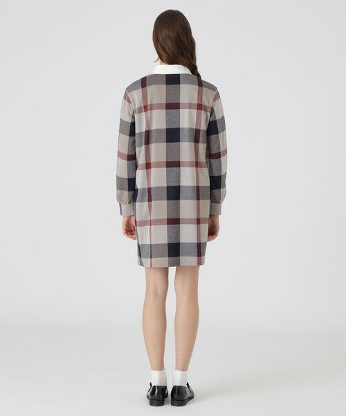 BLUE LABEL / BLACK LABEL CRESTBRIDGE / ブルーレーベル / ブラックレーベル・クレストブリッジ  ドレス | クレストブリッジチェックジャカードジャージードレス | 詳細18
