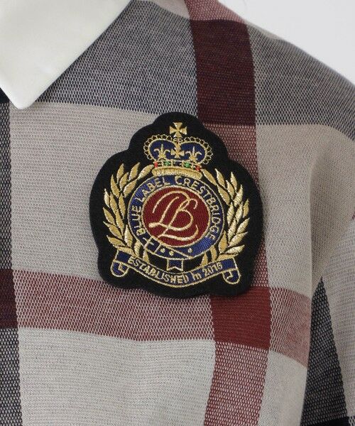 BLUE LABEL / BLACK LABEL CRESTBRIDGE / ブルーレーベル / ブラックレーベル・クレストブリッジ  ドレス | クレストブリッジチェックジャカードジャージードレス | 詳細20